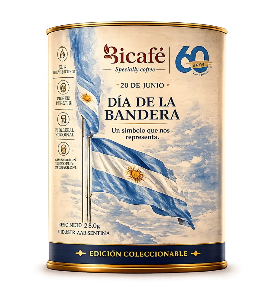 Lata Día de la Bandera